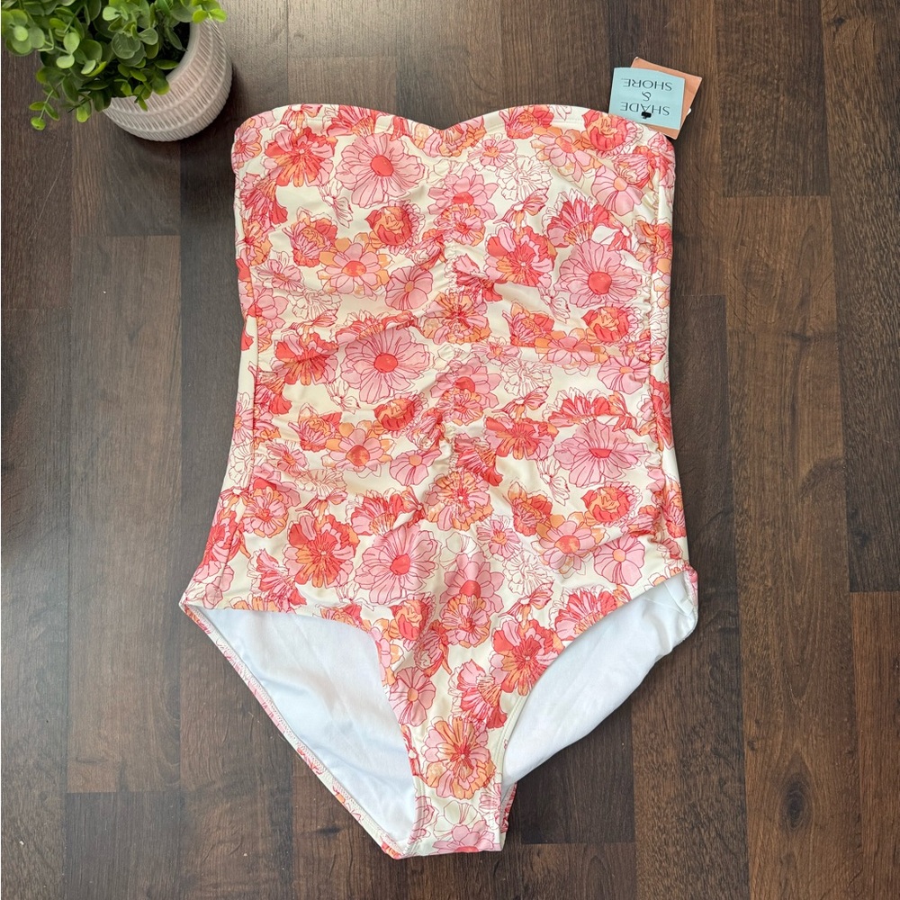 Shade & Shore Floral Swimsuit